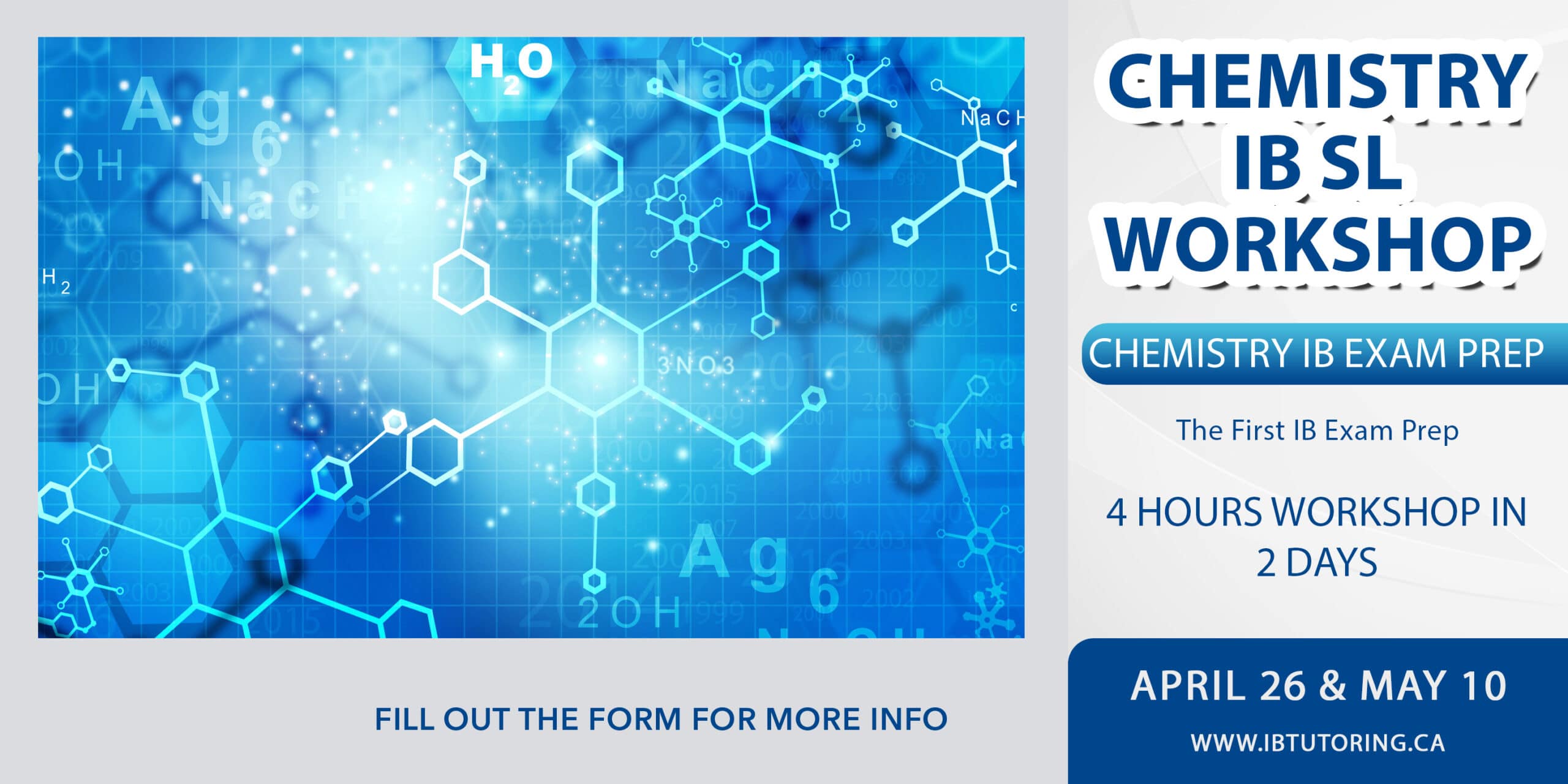 chemistry exam preparation with hack your course tutoring in Toronto, Vancouver, Seattle and California